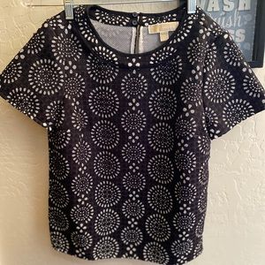 Michael kors MK eyelet top